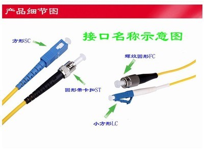 光憶通信FSC-103 FC-FC單芯光纖跳線 品質(zhì)定制，連接未來(lái)